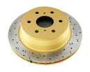 DBA 06-08 Chevrolet Silverado/GMC Sierra 4000 Series Drilled and Slotted Rear Rotor