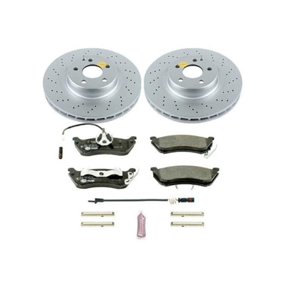 Power Stop 07-12 Mercedes-Benz SL550 Front & Rear Euro-Stop Brake Kit