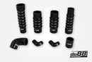 do88 00-02 Audi RS4 Quattro 2.7L BiTurbo (B5) Pressure Hoses - Black