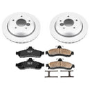 Power Stop 94-96 Chevrolet Impala Front & Rear Z17 Evolution Geomet Coated Brake Kit