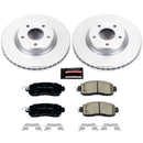 Power Stop 13-18 Nissan Altima Front & Rear Z17 Evolution Geomet Coated Brake Kit