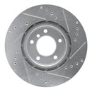 R1 95-02 BMW M3 Front & Rear Drilled & Slotted Silver Brake Rotor Set