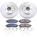 Power Stop 11-14 Nissan Leaf Front & Rear Z17 Evolution Geomet Coated Brake Kit