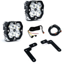 Baja Designs 18-25 Jeep JL/JT / 20-25 Gladiator Squadron Spt 2.0 A-Pillar SPTSMN w/UP (Spot) - Clear