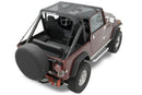 Bestop 76-86 Jeep Cj7 / 81-85 Scdodge Rambler Cj8 / 87-91 Wrangler YJ Traditional Bikini (Mesh)