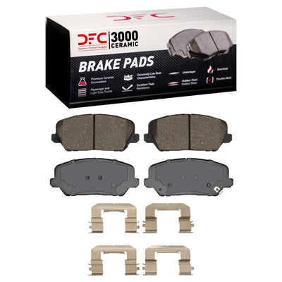 DFC 14-18 Kia Forte Front 4000 HybriDynamic Brake Pads and Hardware Kit