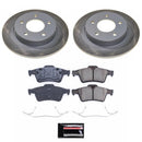 Power Stop 04-05 Mazda 3 Front and Rear Semi-Coated Rotor Kit