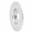 R1 13-16 Dodge Dart Front & Rear Drilled & Slotted Silver Brake Rotor Set