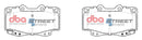 DBA 06-06 Suzuki Forenza Front Street Series Brake Pads