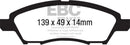 EBC S1 Brake Pad and Rotor Kit