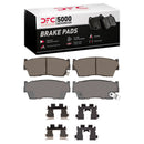 DFC 89-98 Chevrolet/Geo Tracker Front 5000 Advanced Ceramic Brake Pads and Hardware Kit