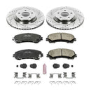 Power Stop 14-19 Infiniti Q50 Front Z23 Evolution Sport Brake Kit w/Calipers