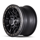 Dirty Life 9303 DT-1 17x9 / 8x170 BP / -12mm Offset / 130.8mm Hub Matte Black Wheel- Beadlock