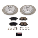 Power Stop 2019 Buick LaCrosse Front and Rear Semi-Coated Rotor Kit