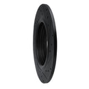 R1 18-25 Honda Odyssey Rear Left Drilled & Slotted Black Brake Rotor