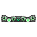 DS18 97-06 Jeep TJ Soundbar w/1 TJ-SBAR/BK/2 NXL-6M/WH/1 LC-RGB/1 AMPKIT4/1 NXL-X600.4D/2 PRO-TW3L
