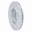 R1 05-23 Chrysler 300 Front & Rear Drilled & Slotted Silver Brake Rotor Set