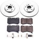 Power Stop 04-08 Acura TL Front & Rear Z17 Evolution Geomet Coated Brake Kit