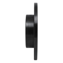 R1 84-88 Chevrolet Nova Front Right Drilled & Slotted Black Brake Rotor