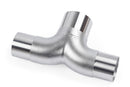 APR Cast Stainless Steel T Splitter - 76mm (3in) to Dual 63.5mm (2.5in)