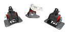 Innovative 04-08 Acura TL J-Series Black Steel Mounts 75A Bushings (Non-Hydraulic)