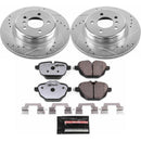 Power Stop 11-16 BMW 528i Front & Rear Z26 Street Warrior Brake Kit