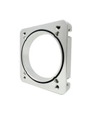 Torque Solution 06-21 Subaru STI EJ Big Bore Manifold Big Bore 76mm Throttle Body Adapter - Silver