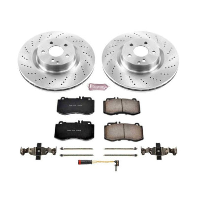 Power Stop 10-11 Mercedes-Benz E550 Front & Rear Autospecialty Brake Kit