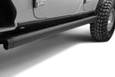 RealTruck 18-24 Jeep Wrangler 4dr VoltStep Electric Running Board Kit - Bedliner Coating