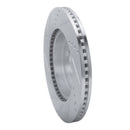 R1 19-25 Toyota Corolla Front & Rear Drilled & Slotted Silver Brake Rotor Set