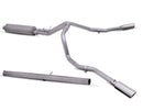 Gibson 19-23 Silverado/GMC Sierra 1500 5.3L Crew Cab Cat-Back Dual Sport Exhaust