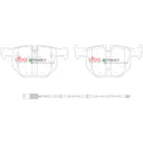 DBA 07-10 BMW X5 xDrive30i 3.0i Rear SP Performance Brake Pads