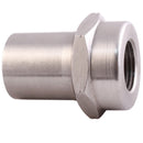 QA1 Tube Adapter - 1-1/4in OD - Hex - Left Hand - 3/4-16 Thread .120 Wall - Alloy