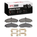 DFC 05-06 Pontiac GTO Front Drilled & Slotted Geoperformance Rotors 5000 Advanced Pads w/Hardware