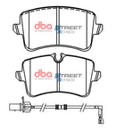 DBA 10-17 Audi A8 Street Series Rear Brake Pads