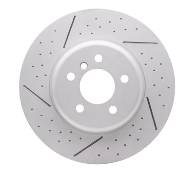 DFC 13-21 BMW 230i Rear Dimpled & Slotted Hi-Carbon Alloy Geomet Coated Rotor