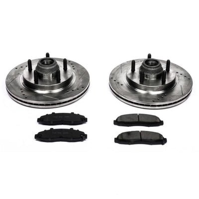 Power Stop 00-03 Ford F-150 Front Z23 Evolution Sport Brake Kit w/Calipers