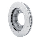 R1 77-93 Chevrolet V3500 Front Drilled & Slotted Silver Brake Rotor Set