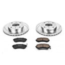 Power Stop 89-96 Nissan 240SX Front & Rear Z23 Evolution Sport Brake Kit