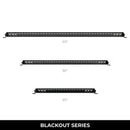 Go Rhino Xplor Blackout Series Sgl Row LED Light Bar (Side/Track Mount) 39.5in. - Blk