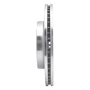 R1 10-17 Volkswagen AMAROK (Mexico) Front Right Drilled & Slotted Silver Brake Rotor