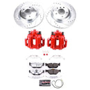 Power Stop 2007 BMW 328i Front & Rear Z26 Street Warrior Brake Kit w/Calipers