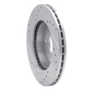 R1 06-11 Honda Civic Front & Rear Drilled & Slotted Silver Brake Rotor Set