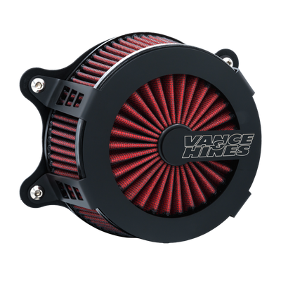 Vance & Hines 23+ HD Road/Street Glide Cage Fighter Air Intake - Black