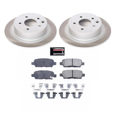 Power Stop 11-17 Nissan Juke Front and Rear Semi-Coated Rotor Kit