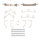 DFC 18-23 Lexus LC500h Rear 5000 Advanced Low Metallic Brake Pads and Hardware Kit