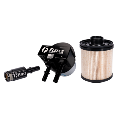 Fleece Performance 11-16 Ford 6.7L Power Stroke Fuel Filter Upgrade Kit w/Injector Return Fitting