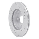 R1 85-86 Toyota MR2 Front & Rear Drilled & Slotted Silver Brake Rotor Set