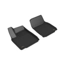 3D MAXpider 2022 Tesla Model X Kagu Floorliners R1 R2 R3 - Black