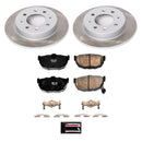 Power Stop 04-09 Kia Spectra Front and Rear Semi-Coated Rotor Kit